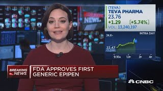 FDA approves Teva's generic EpiPen
