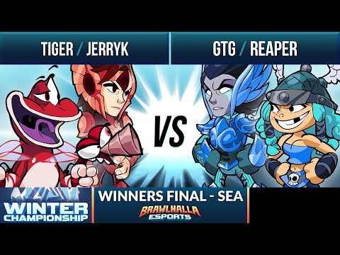 Tiger & JerryK vs GTG & Reaper - Winners Final - Winter Championship SEA 2v2