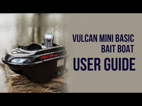 Boatman Vulcan Mini Basic Bait Boat Instruction & User Guide