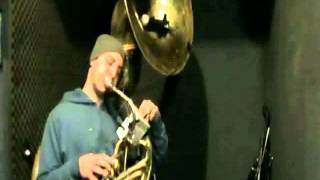 EHX sousaphone demo - John Altieri