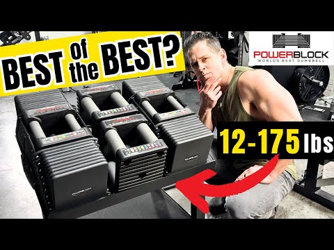 PowerBlock Pro 175 LB Review: The Biggest and Best Adjustable Dumbbell?