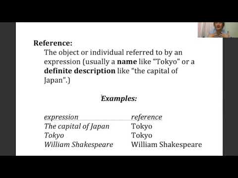 Introduction to Semantics, Chapter 1