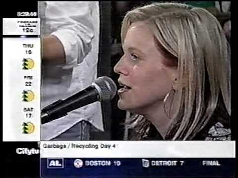 Amanda Stott performs on BT