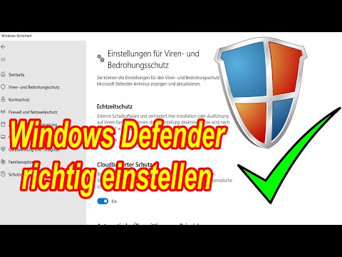 Windows Defender richtig einstellen & nutzen + Ist der Windows Defender ausreichend?