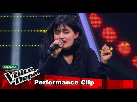 Barsha Thapa "Dubna Deu Malai…"| Blind Audition Performance | The Voice of Nepal S3