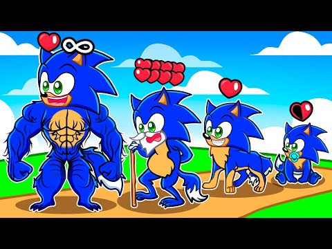 BIRTH To IMMORTAL SONIC WOLF in Roblox!