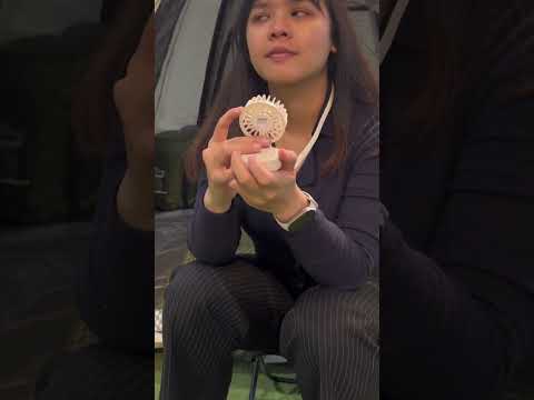 Gambar Memoo Kipas Angin Lipat Rechargeable - Putih