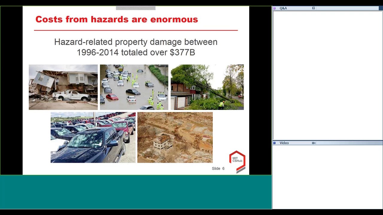 Buildings Webinar, MIT Concrete Sustainability Hub