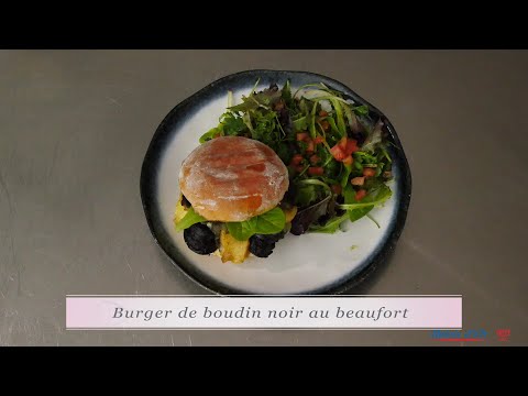 Recette Burger au boudin noir et compote de pommes