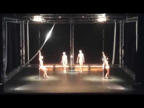 Rock 'n Pole Paaldans studio Gent @ Pole fusion festival 2016