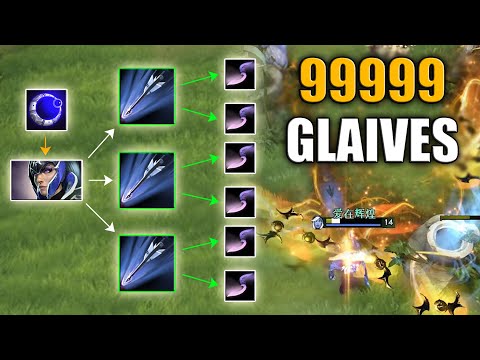 Million glaives combo: Marksmanship + Luna. Ability Draft