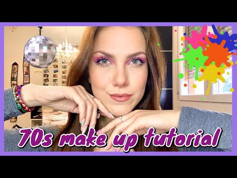 70s MAKE UP TUTORIAL | FULL FACE