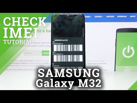 How to Check IMEI and Serial Number on SAMSUNG Galaxy M32 – Find SN and IMEI