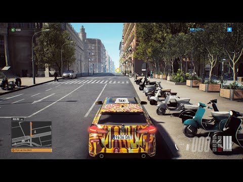 TAXI LIFE | A City Driving Simulator | Welcome to Barcelona | Gameplay |