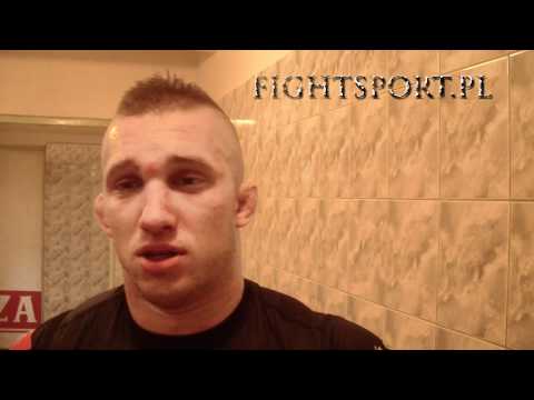 Łukasz Grochowski - wywiad po walce na gali MMA Andrychów
