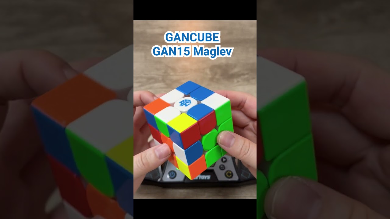 【GAN15 Maglev】めっちゃやりやすい！　 #gan15 #speedcubing #gancube #ルービックキューブ #タイムアタック #shorts