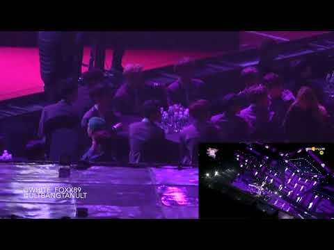 WANNA ONE & BTS reaction to CHUNGHA @SMA 2018