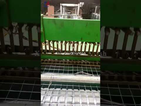 Welded Wire Mesh Production Process电焊网生产过程 #metal #windbreaker #machine #steel #homedecorative