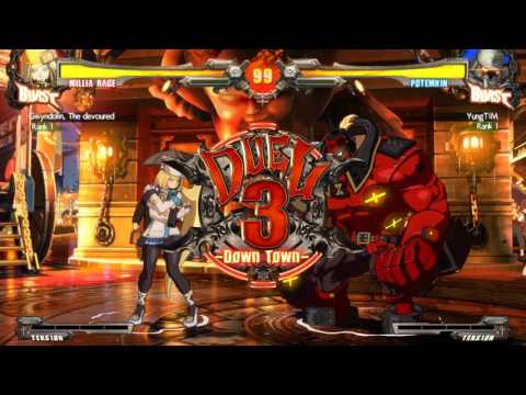 Guilty Gear Xrd Rev 2 - Millia vs Potemkin