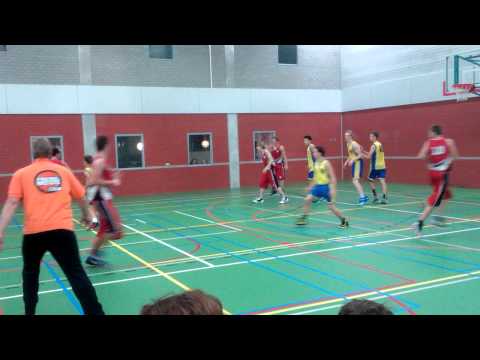 JU18 Dunckers 1e kwart tegen SVO