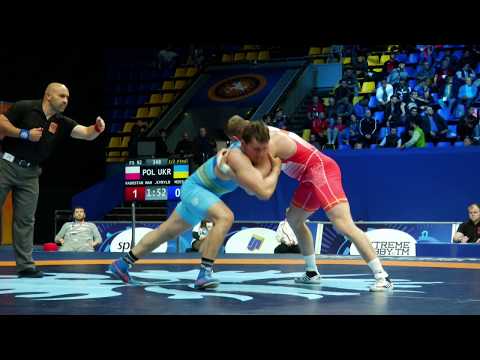 1/2 Final FS 92 kg RADOSLAV MARCINKIEWICZ (POL) - KYRYLO MIESHKOV (UKR)