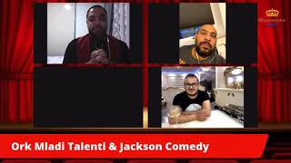 Jackson Comedy hem Mladi Talenti live emisia ko Quarantaine Music 1