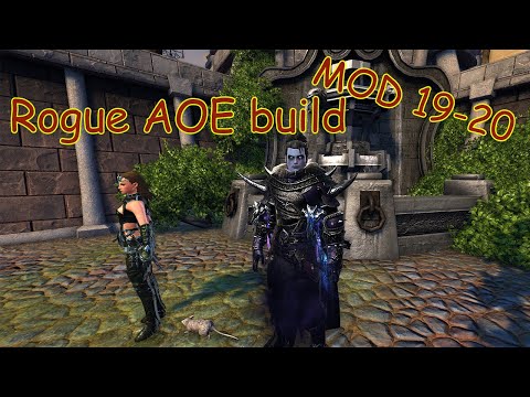 Neverwinter - Rogue dps AOE build mod 19, mod 20 build