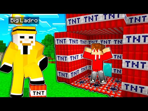 SVELO L'IDENTITA' del BIG LADRO e DISTRUGGE TUTTO al mio AMICO in MINECRAFT
