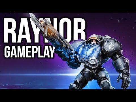 Heroes of the Storm: Raynor - Hero Spotlight (Gameplay & Commentary)