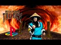 Mortal Kombat Trilogy Playstation Rayden Playthrough HD RetroGameUp