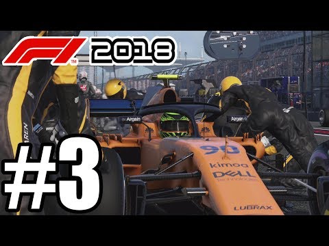 F1 2018 Career Gameplay Walkthrough Part 3 - China [4K] No Commentary