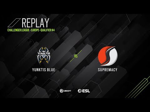 CHALLENGER LEAGUE S10 - QUALIFIER #4 - YUNKTIS BLUE vs. SUPREMACY