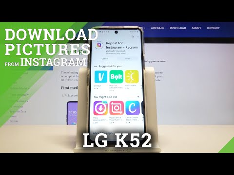 How to Download Photos from Instagram on LG K52? Save Instagram Pictures