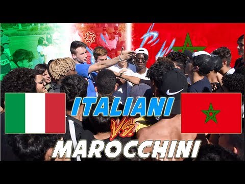 Italians VS Moroccans - Q&A between countries ● ITALY vs MOROCCO