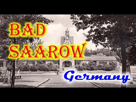 Old photos of Bad Saarow, Brandenburg, Germany - Alte Fotos von Bad Saarow, Brandenburg
