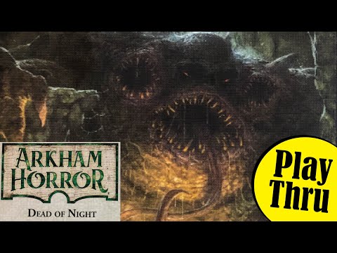 ARKHAM HORROR the Board Game | Roland Banks against the Silence of Tsathoggua Solo Playthrough