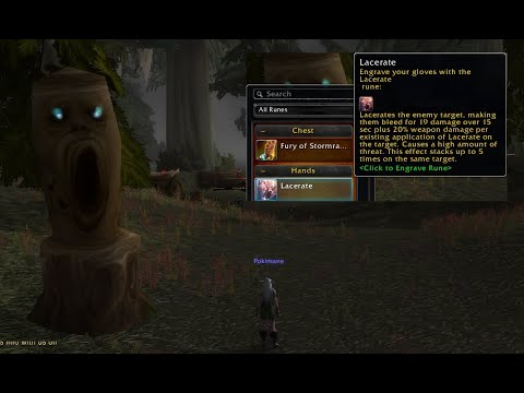 World of Warcraft: SoD - Lacerate rune (ALLY)