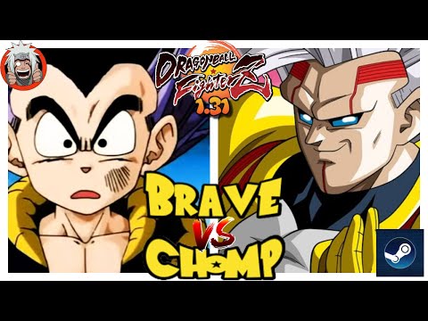 DBFZ Brave vs Chomp (Jiren, Gotenks, Janemba) Vs (A16, BrolyDBS, Broly)