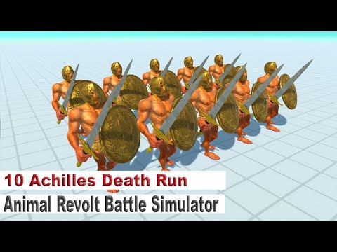 10 Achilles Death Run   Animal Revolt Battle Simulator