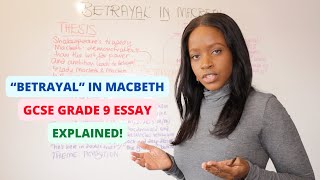 How To Write The PERFECT Macbeth GCSE Essay On The Theme Of “Betrayal”! | 2024 GCSE English Exams