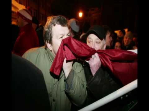 Riga Riot - Protesto contra o governo letão - 13.Jan.2009 a edição real