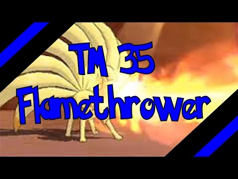 How To Get TM 35 - Flamethrower In Omega Ruby and Alpha Sapphire (Oras)