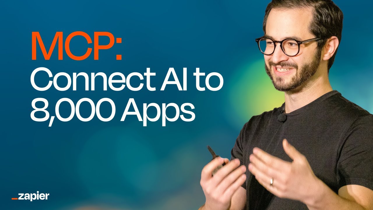 Intro to Zapier MCP: How to Connect Your AI to 8,000 Apps video thumbnail