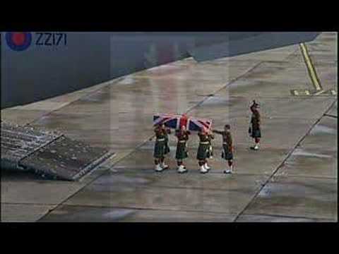 Captain John McDermid Repatriation Ceremony