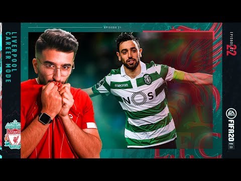 BRUNO FERNANDES JOINS LIVERPOOL! - FIFA 20 LIVERPOOL CAREER MODE #22