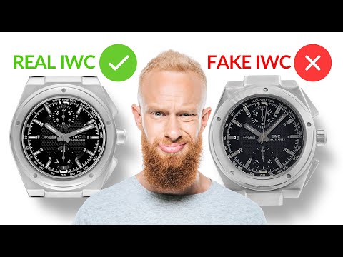 HOW TO SPOT A FAKE IWC WATCH