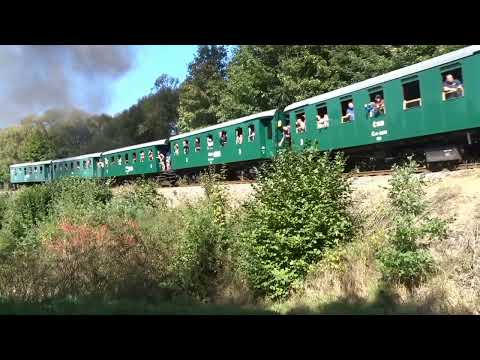 festival parních lokomotiv Benešov 2019 a 2020 na trati Olbramovice Sedlčany