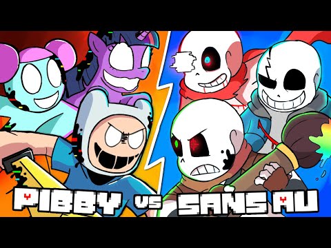 SANS AUs Meet CORRUPTED FINN, TWILIGHT, TAILS & More! (FNF Animation Compilation)