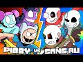 SANS AUs Meet CORRUPTED FINN TWILIGHT TAILS More FNF Animation Compilation