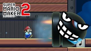 隠しアイテムに騙された【マリオメーカー２】